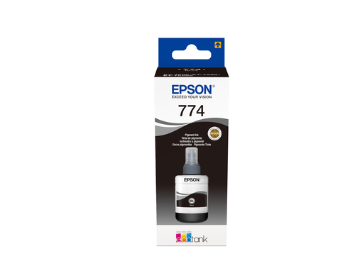 T7741 PIGMENT BLCK INK BOTTLE T7741 1X 140ML FOR ET-4550 – Epson