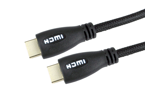 2M FAST HDMI W/ETH WHITE GOLD CONNS – Cables Direct