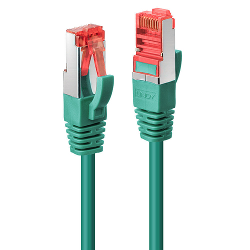7.5m Cat.6 S/FTP Cable, Green – Lindy