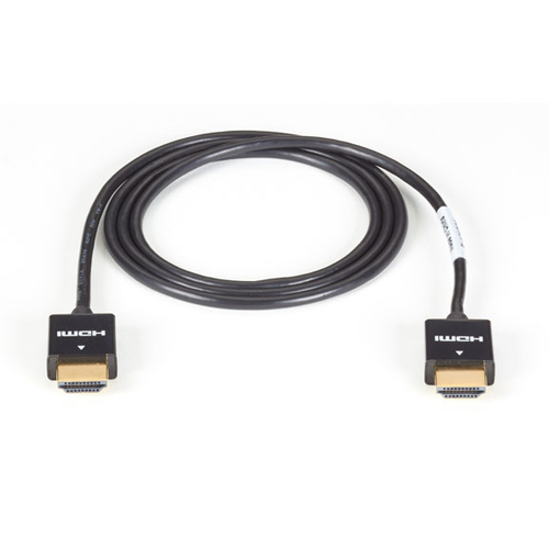 SLIM LINE HIGH SPEED HDMI CABLE; 1M – Black Box