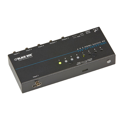 4K 4 X 2 MATRIX SWITCH – Black Box