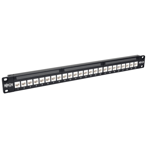 24-PORT 1U CAT6A PATC H PANEL – Tripplite