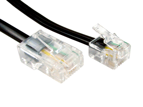 Cables Direct RJ-11/RJ-45 Network Cable for Modem, Router - 5 m – Cables Direct