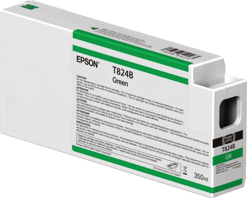 Singlepack Ink Cartridge Green T824B00 UltraChrome HDX 350ml – Epson