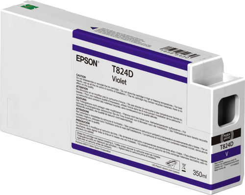 Singlepack Ink Cartridge Violet T824D00 UltraChrome HDX 350ml – Epson
