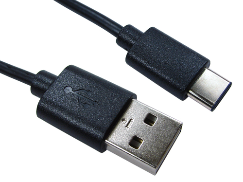 2M USB 2.0 Cable Type C-M to Type A-M – Cables Direct