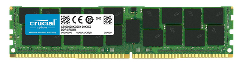 Crucial RAM Module - 16 GB (1 x 16 GB) - DDR4 SDRAM – Micron