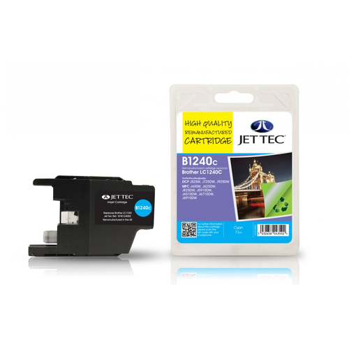 Jettec Compat BROTHER LC1240C CYAN INK 7.1ML – Jet Tec