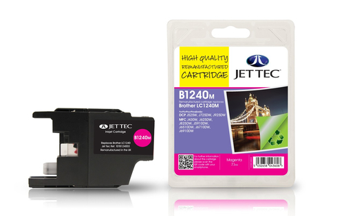 Jettec Compat BROTHER LC1240M MAGENTA INK 7.1ML – Jet Tec