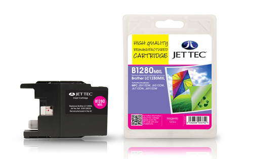 Jettec Compat LC1280XL MAGENTA INK 13.5ML – Jet Tec