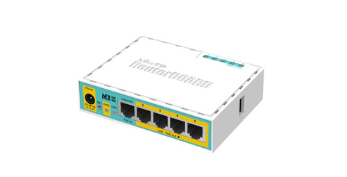 RouterBOARD hEX PoE lite with – MikroTik