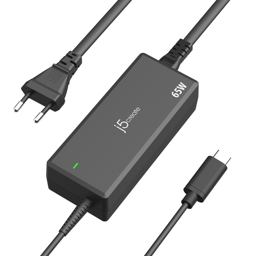 65W PD USB-C POWER ADAPTER - EU – j5create