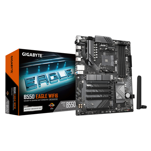 MB AMD AM4 B550 EAGLE WIFI6 D4 ATX – Gigabyte Technology