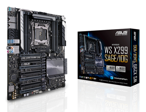 WS X299 SAGE/10G S2066 CEB SND+GLN+U3.1+M2 SATA6GB/S DDR4 – ASUSTeK COMPUTER