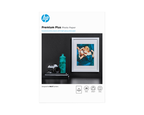 PREMIUM PLUS GLOSSY PHOTO PAPER 20 SHEET A4 – HP Inc