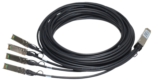 HPE X240 QSFP+ 4X10G SFP+ 3M DA 3M DAC CABLE – Hewlett Packard Enterprise