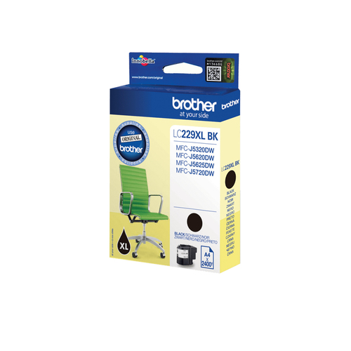 BLACK INK CARTRIDGE 1200 PAGES ISO STANDARDS 24711 – Brother