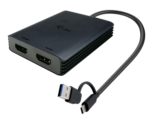 i-tec USB-A/C 2x HDMI Adapter Dual 4K – ITEC