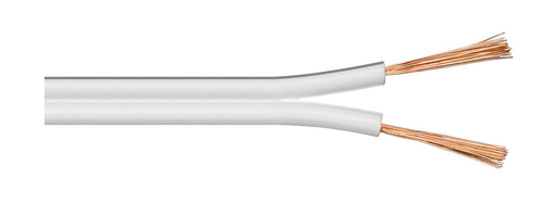 LOUDSPEAKER CABLE, 100M, WHITE – MicroConnect