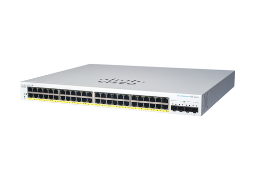 CBS220 SMART 48-PORT GE POE 4X1G SFP – Cisco Systems