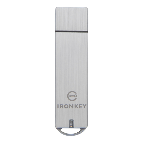 IronKey Basic S1000 - USB flash drive - encrypted - 64 GB - USB 3.0 - FIPS 140-2 Level 3 - TAA Compliant – Kingston Technology