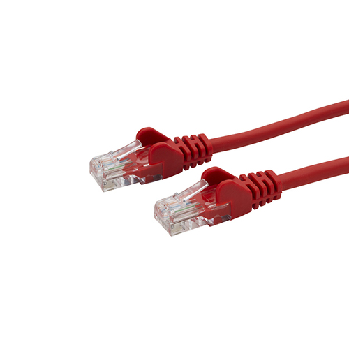 1.5M RED RJ45 UTP CAT6 STRANDED FLUSH MOULDED – Group Gear