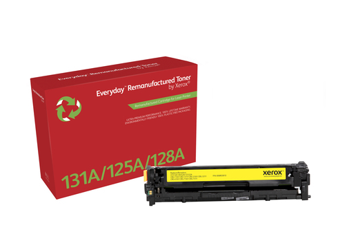 YELLOW TONER CARTRIDGE LIKE HP 131A / 125A / 128A FOR COLOR – Xerox
