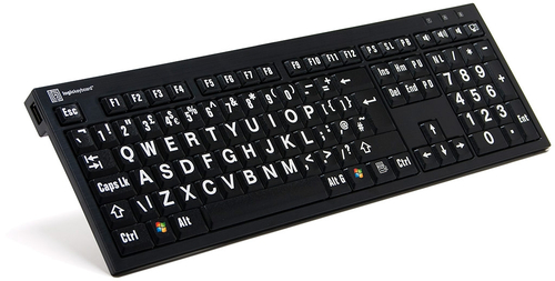 Extra Large Print keyboard for the Visually Impaired – LogicKeyboard