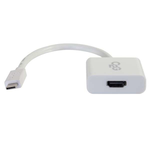 USB 3.1 USB-C To HDMI Audio/Video Adapter - WhiteConnect a USB Type-C port to the HDMI port of an HDTV or projector to display video and audio – Legrand
