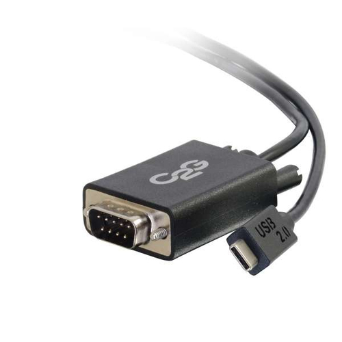 USB 2.0 USB-C To DB9 Serial RS232 Adapter CableConnect a Serial RS232 device to a USB Type-C port – Legrand
