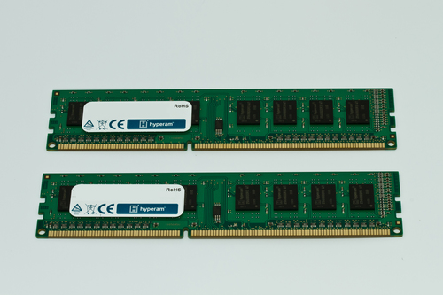 A Hypertec Hyperam� 4GB 1066MHz DDR3 (2x2GB) Single Rank ECC DIMM Kit 256X8 – Hypertec