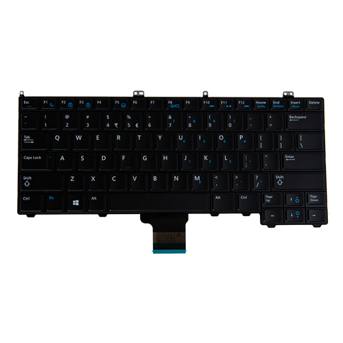 N/B KBD PWS 7530 US Intl Layout 106 Keys Backlit DP – Dell