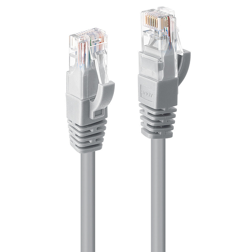 2M CAT6 U/UTP SNAGLESS GIGABIT NETWORK CABLE GREY – Lindy