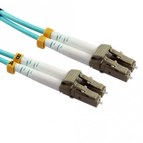 CDL 10MTR LCLC-50/125 OM3 AQUA – Cables Direct