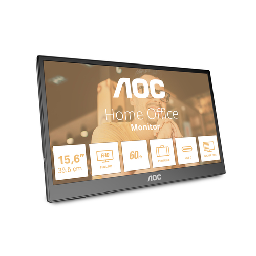 15.6 INCH FHD IPS PORTABLE USB C – AOC