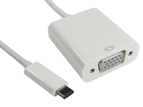 15CM LEAD USB C(M) TO VGA(F) ADAP – Cables Direct