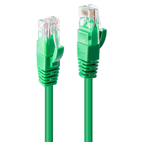 3M CAT6 U/UTP SNAGLESS GIGABIT NETWORK CABLE GREEN – Lindy