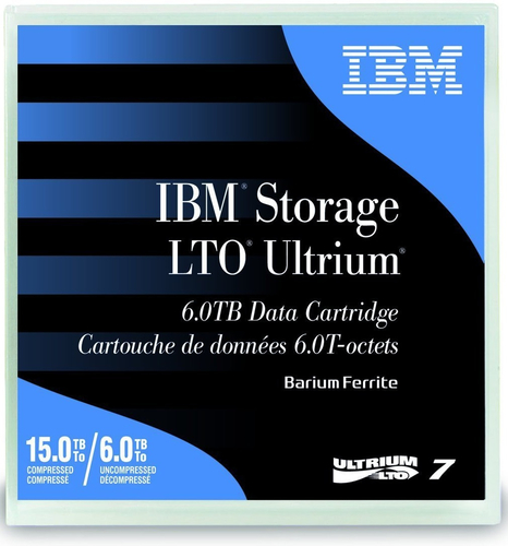 IBM Ultrium LTO 7 Data Cartridge 6TB / 15TB – IBM