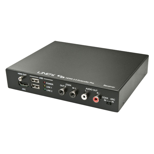 C6HDMI2.0EXTENDERPROWITHHDBASETRECE – Lindy
