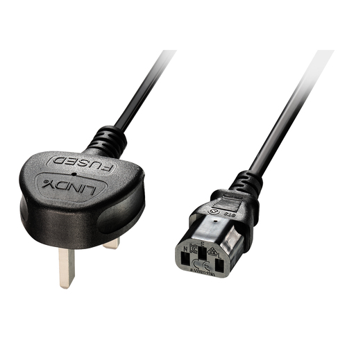 3M MAINS POWER CBL 3 P PLUG TO IEC C13 – Lindy