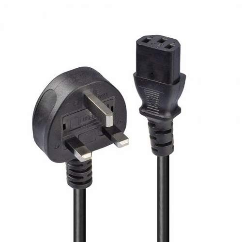 10M MAINS POWER CABLE 3 P PLUG TO IEC C13 – Lindy