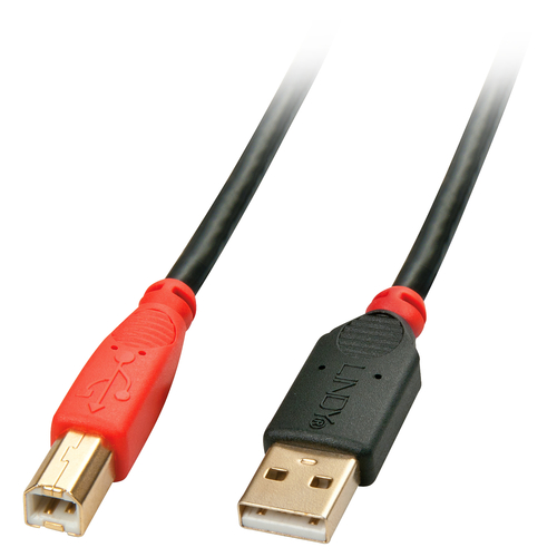 15M USB 2.0 ACTIVE CABLE - TYPE A TO B – Lindy