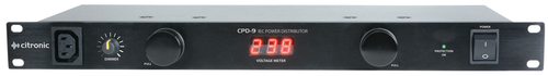CPD-9 19" 8-Way IEC Power Distributor – Citronic