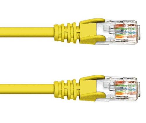 3M CAT.6a 10Gb S-FTP LSZH PATCH CABLE - YELLOW – Fairline