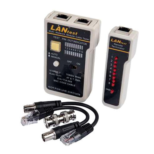 NETWORK CABLE TESTER WITH REMOTE – Fairline