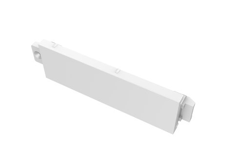 VISION Techconnect Modular AV Faceplate - LIFETIME WARRANTY - white blank module - simple blank modules for blanking off unused slots in the surround - fixes into Techconnect surrounds - plastic - white – Vision