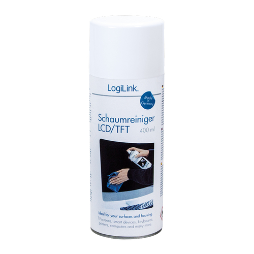 TFT/LCD Screen Cleaning Foam, 0.4 l – LogiLink