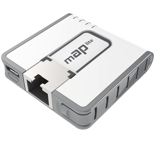 mAP lite with 650Mhz CPU, 64MB – MikroTik