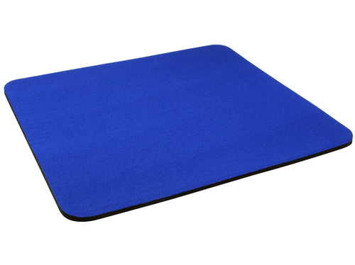 DARK BLUE MOUSE MAT 6MM CLOTH&RUBBER – Cables Direct