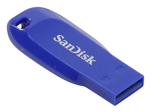 SanDisk 32GB Cruzer Blade Electric Blue – SanDisk